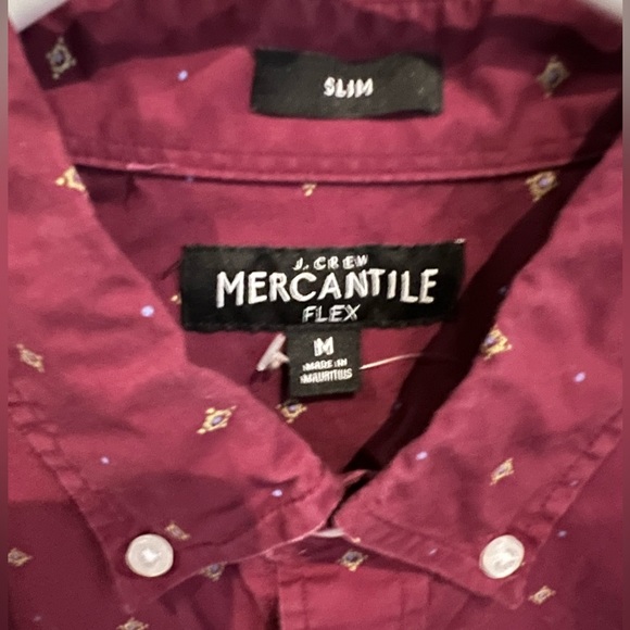 J Crew Mrechantile Slim Button Down Medium - Picture 3 of 3